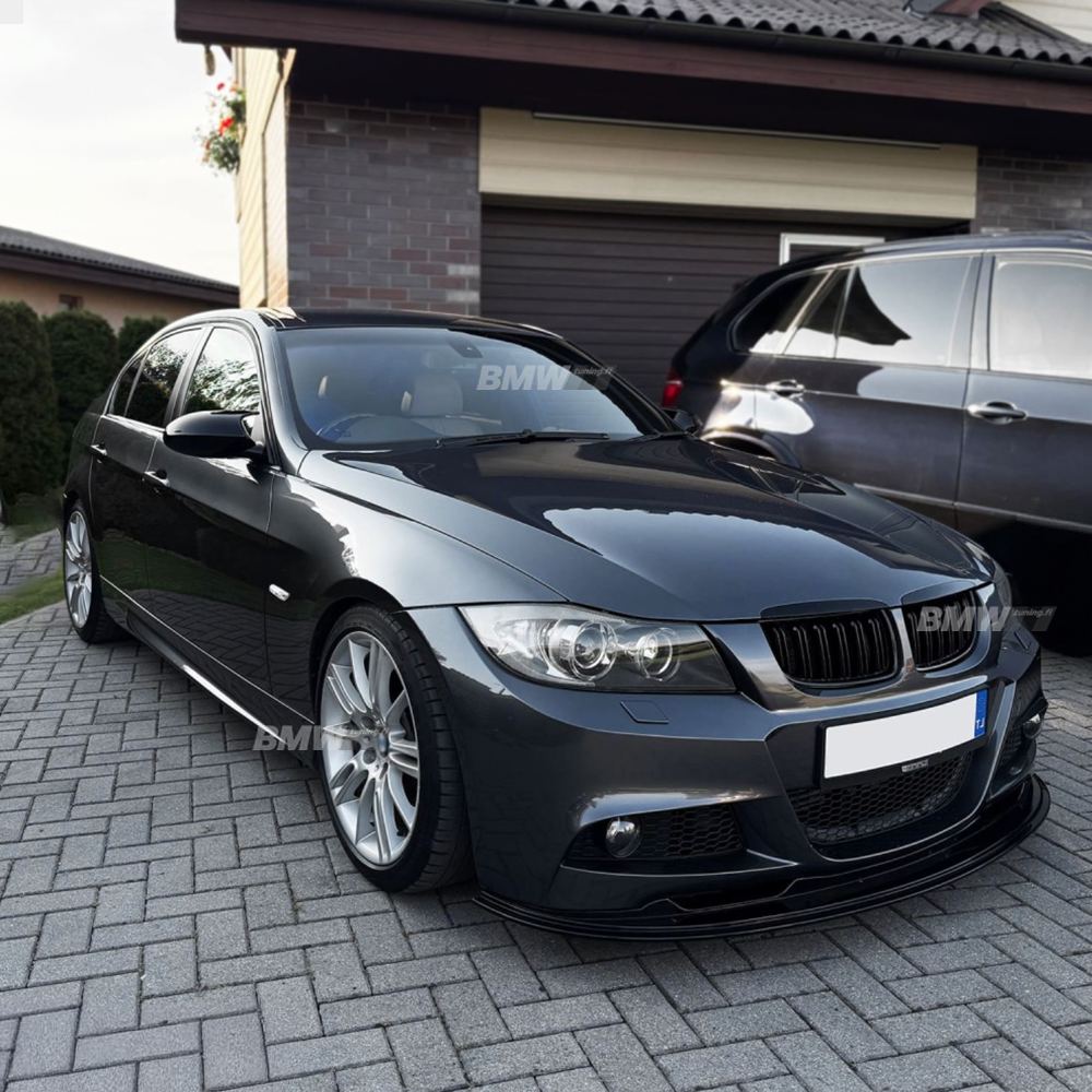 BMW E90 E91 M3-Look kiiltävän mustat munuaiset