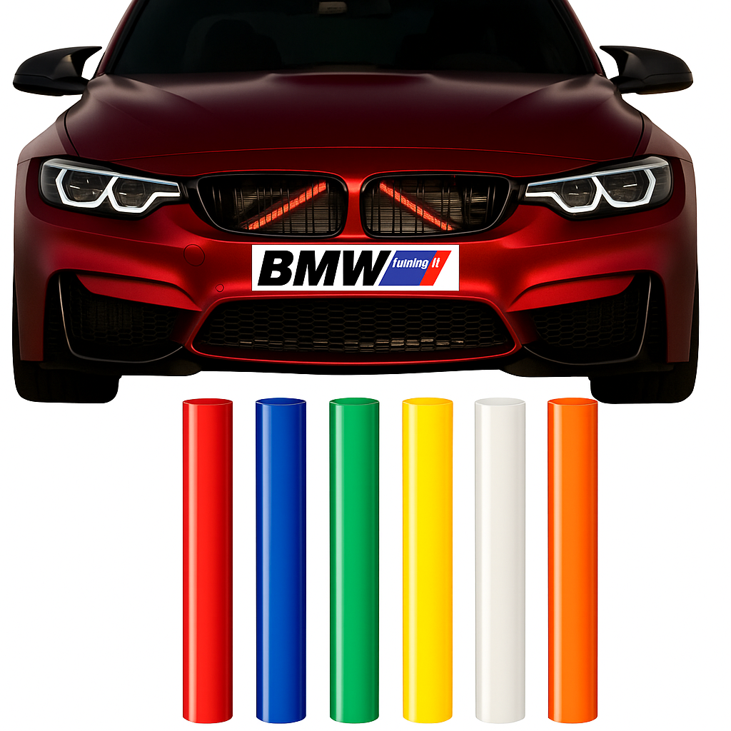 BMW (F10 F11 F20 F21 F30 F31 E90 E92) V-strut covers behind the kidneys (Various colors)