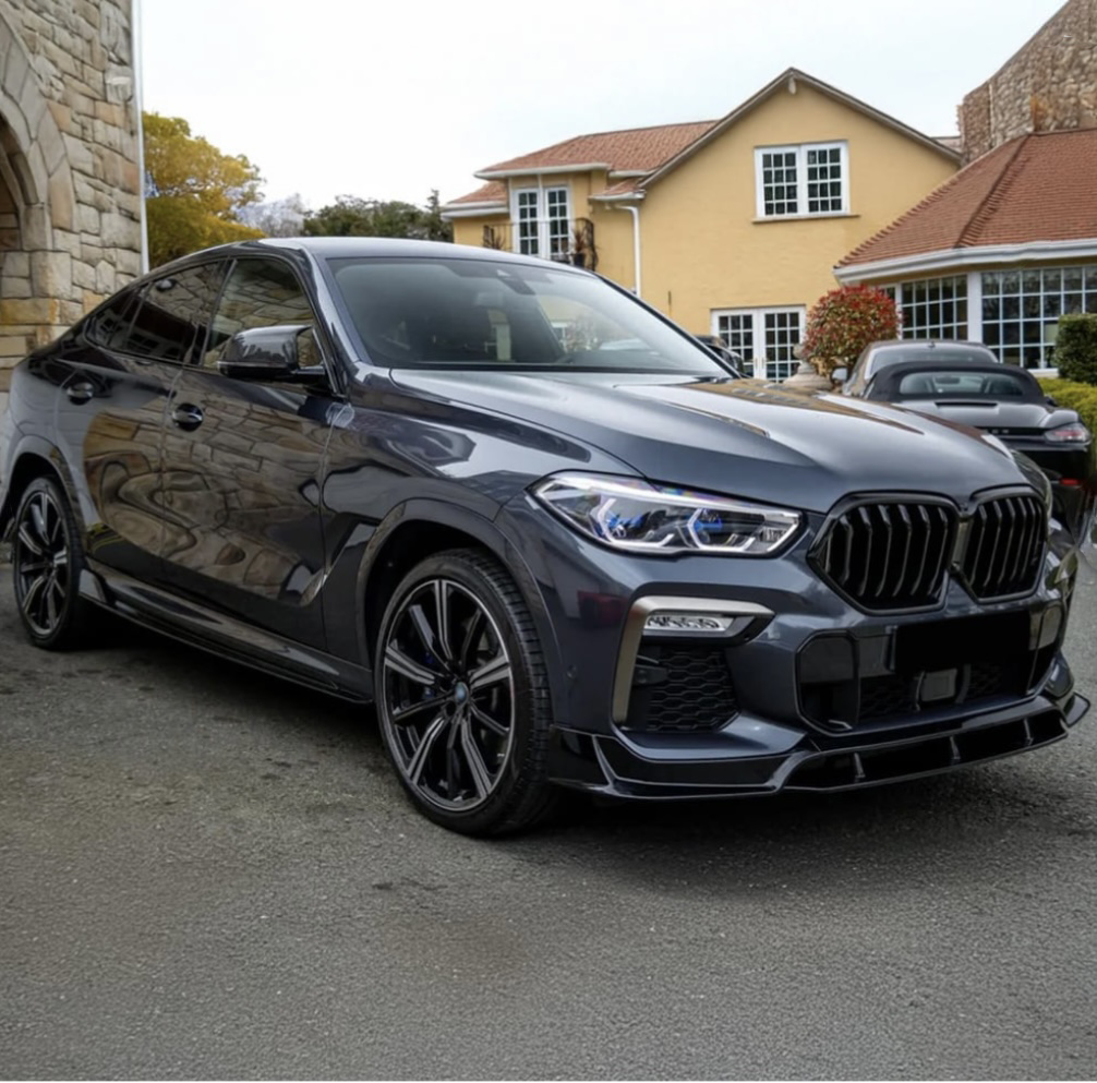 Bmw X6 G06, 2019-2023 Black Knight Aero kit glossy black