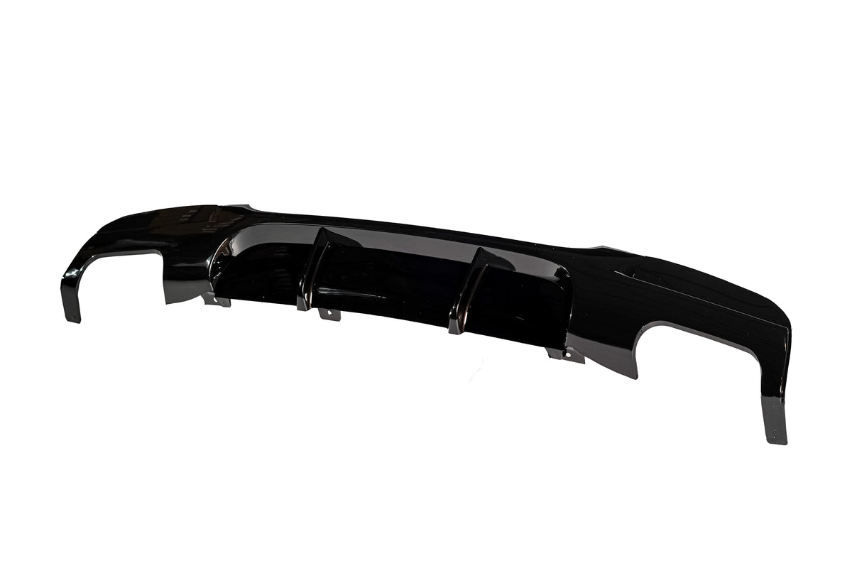BMW E90 E91 05-11 M-Performance takapuskurin diffusori kiiltävän musta