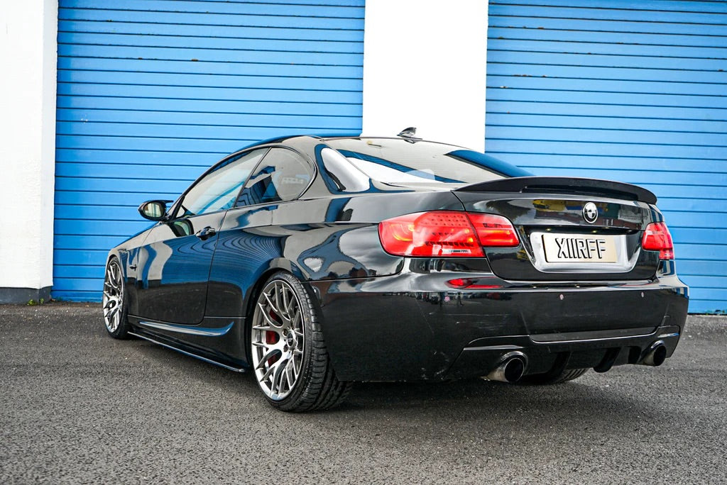 BMW E92 M-Performance look glossy black rear spoiler