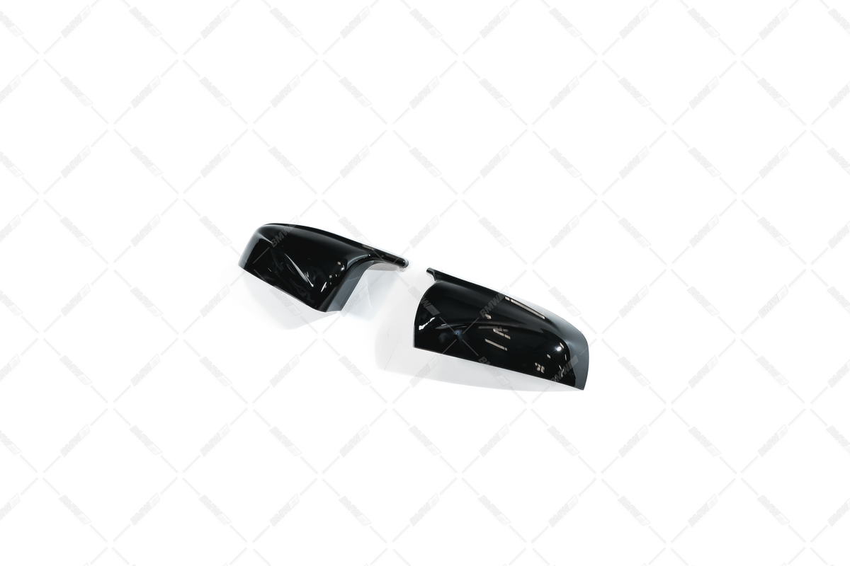 BMW X5 E70/ X6 E71, glossy black mirror caps