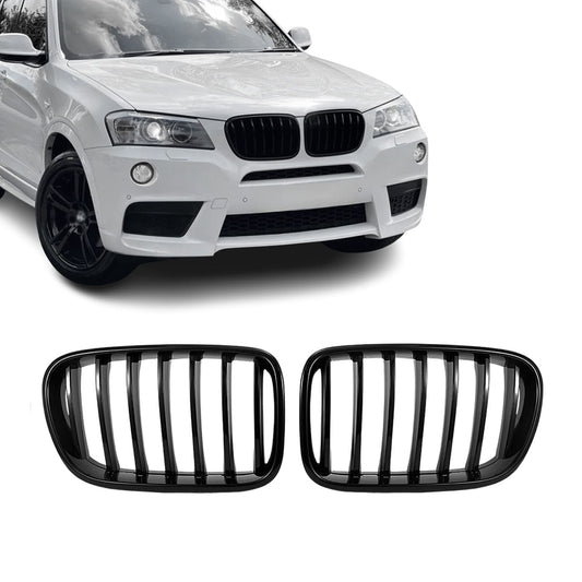 Bmw X3 F25 (2010-2014) Kiiltävän mustat Single munuaiset