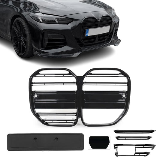 BMW G22 G23 kiiltävän mustat M -look munuaiset ACC Paikalla