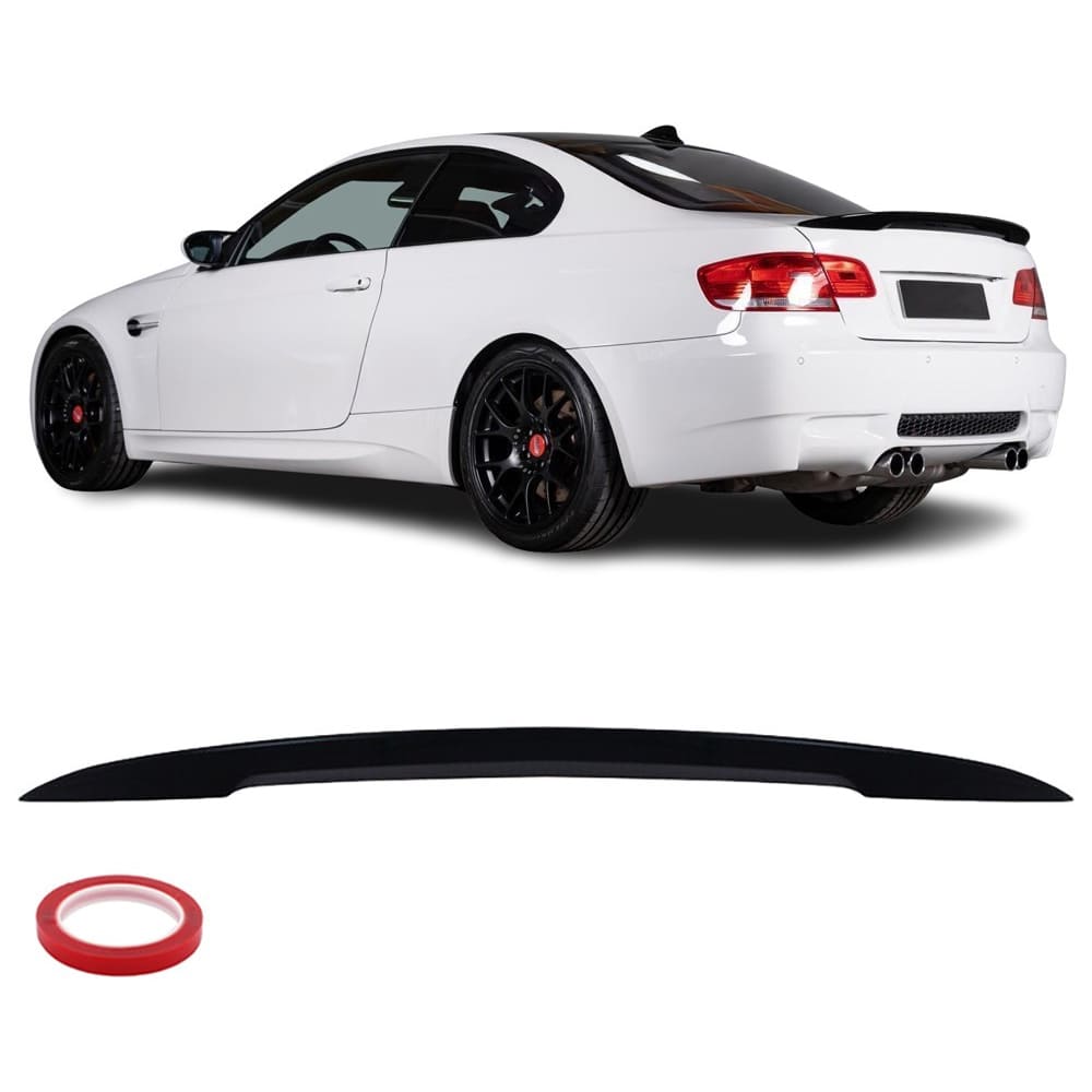 BMW E92 M-Performance look glossy black rear spoiler