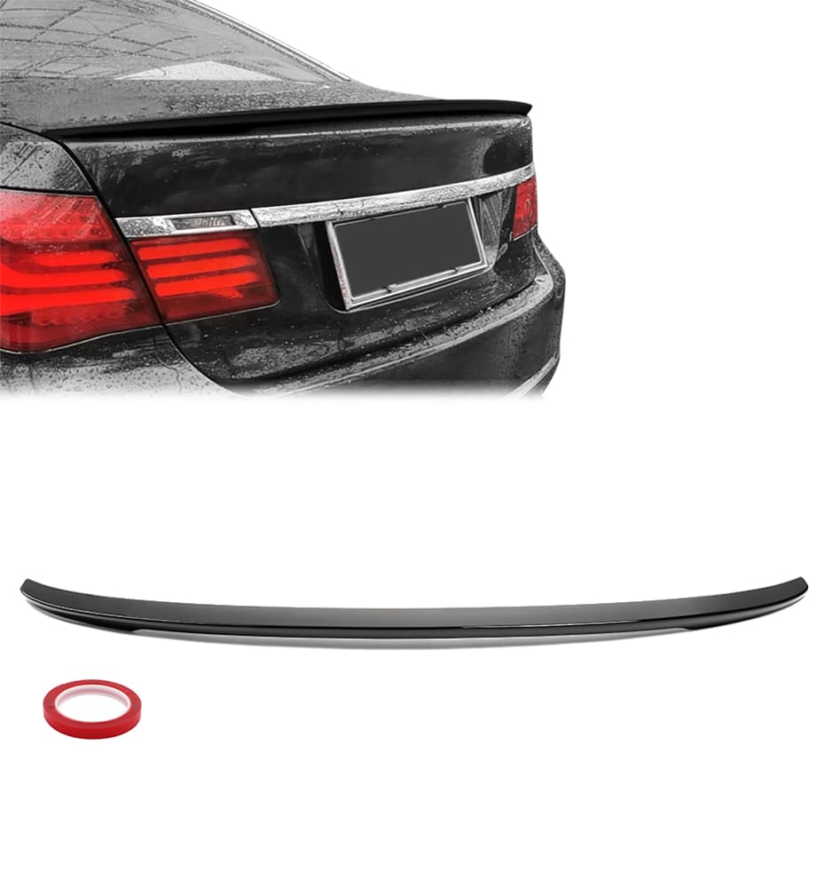 BMW F01 F02, Glossy black rear spoiler