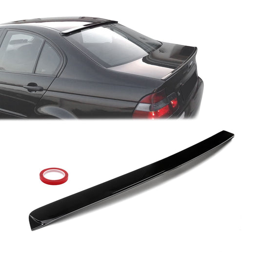 Bmw E46 Kiiltävän Musta Takalasin Spoileri