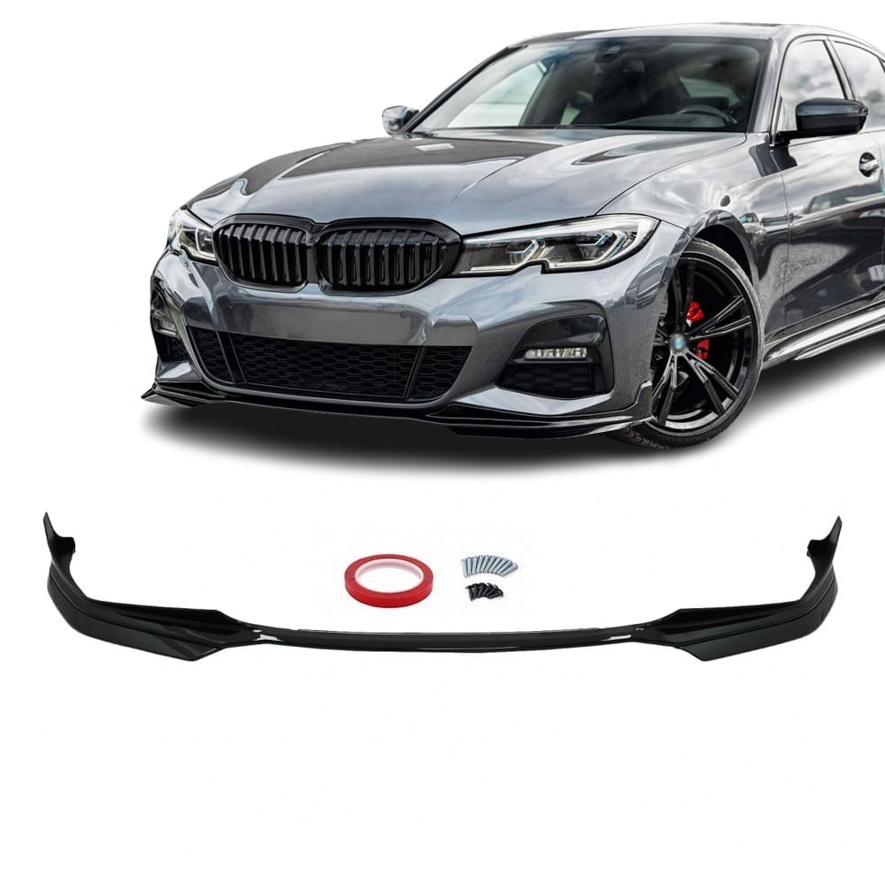 BMW G20 G21 M-Performance kiiltävän musta etuspoileri