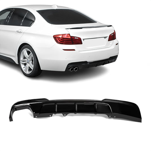 BMW F10 / F11, M-Performance Look diffusori kiiltävän musta