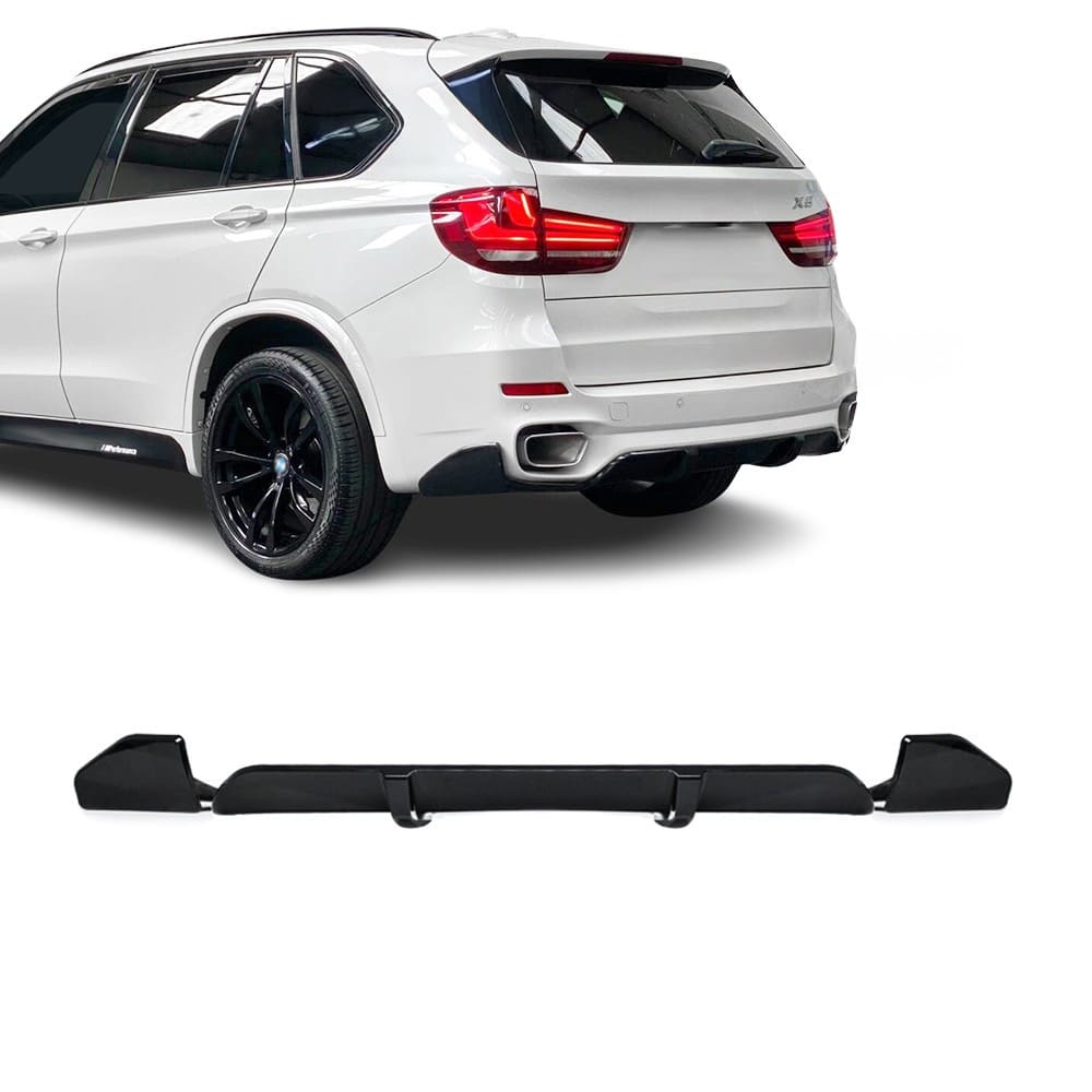 BMW X5 F15 14-18 Aero takapuskurin diffuusori kiiltävän musta