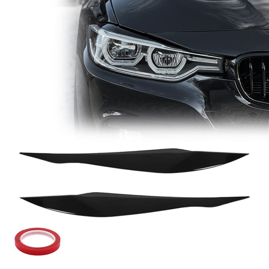 BMW F30 F31 11-19 Kiiltävän mustat valonluomet