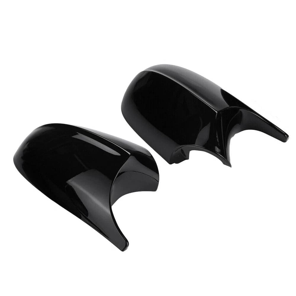 Bmw E90 E91 E92 E93, E81 E82 E87 LCI M3-Look kiiltävän mustat peilinkuoret
