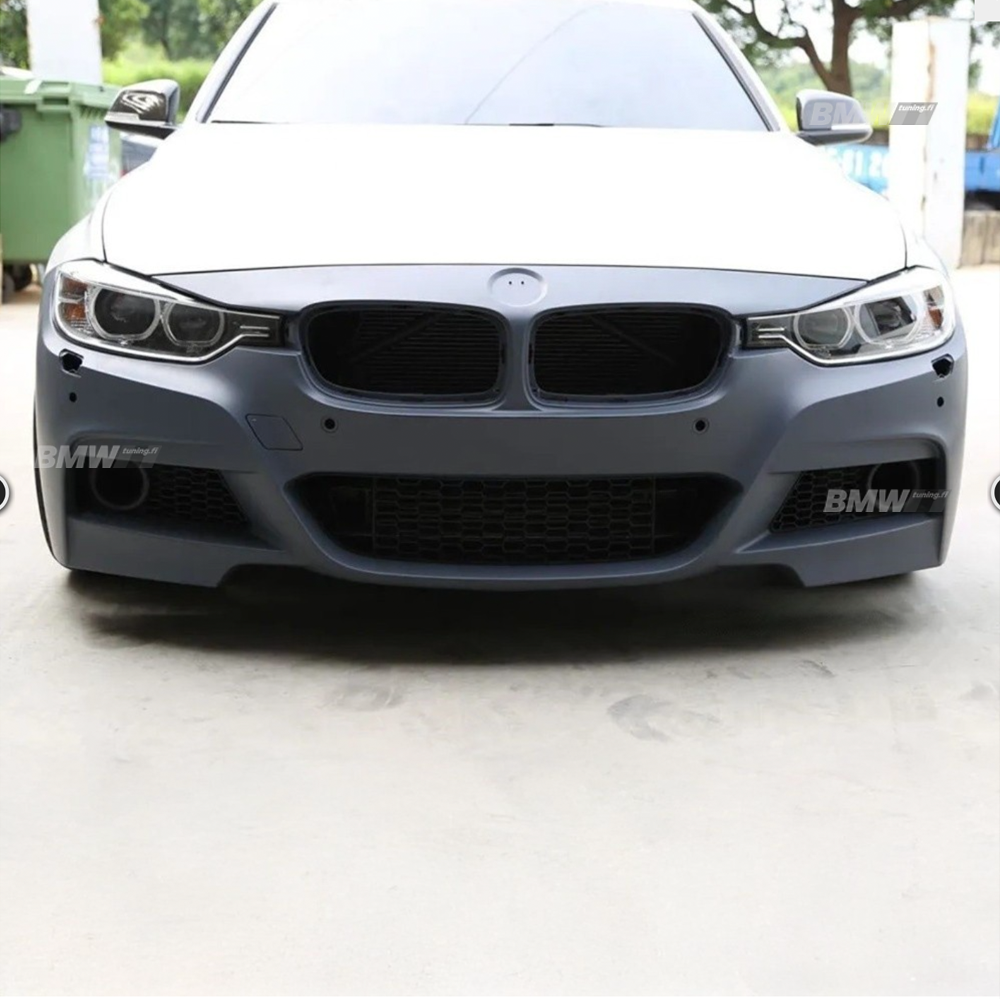 BMW F30 F31, M-sport -Look etupuskuri PDC, SRA