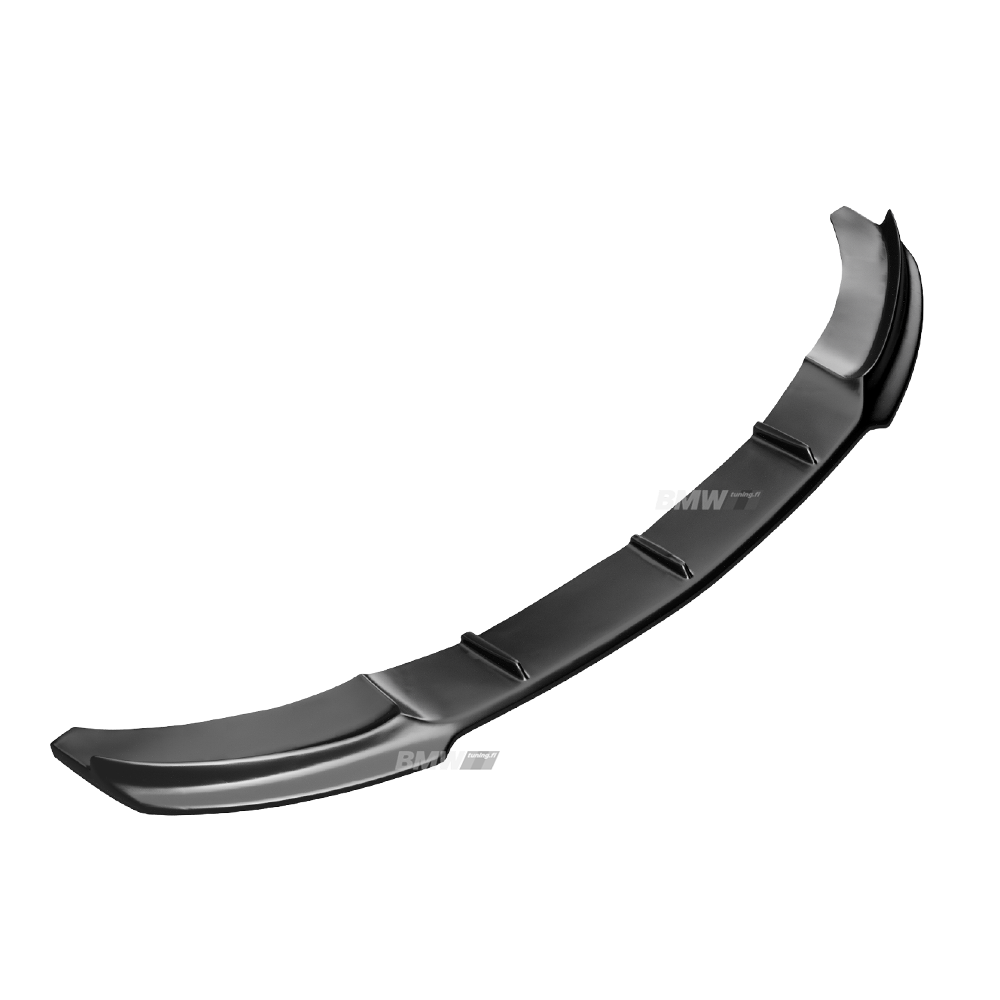 BMW F32 F33 F36 M-Sport Front Bumper Lip Gloss Black