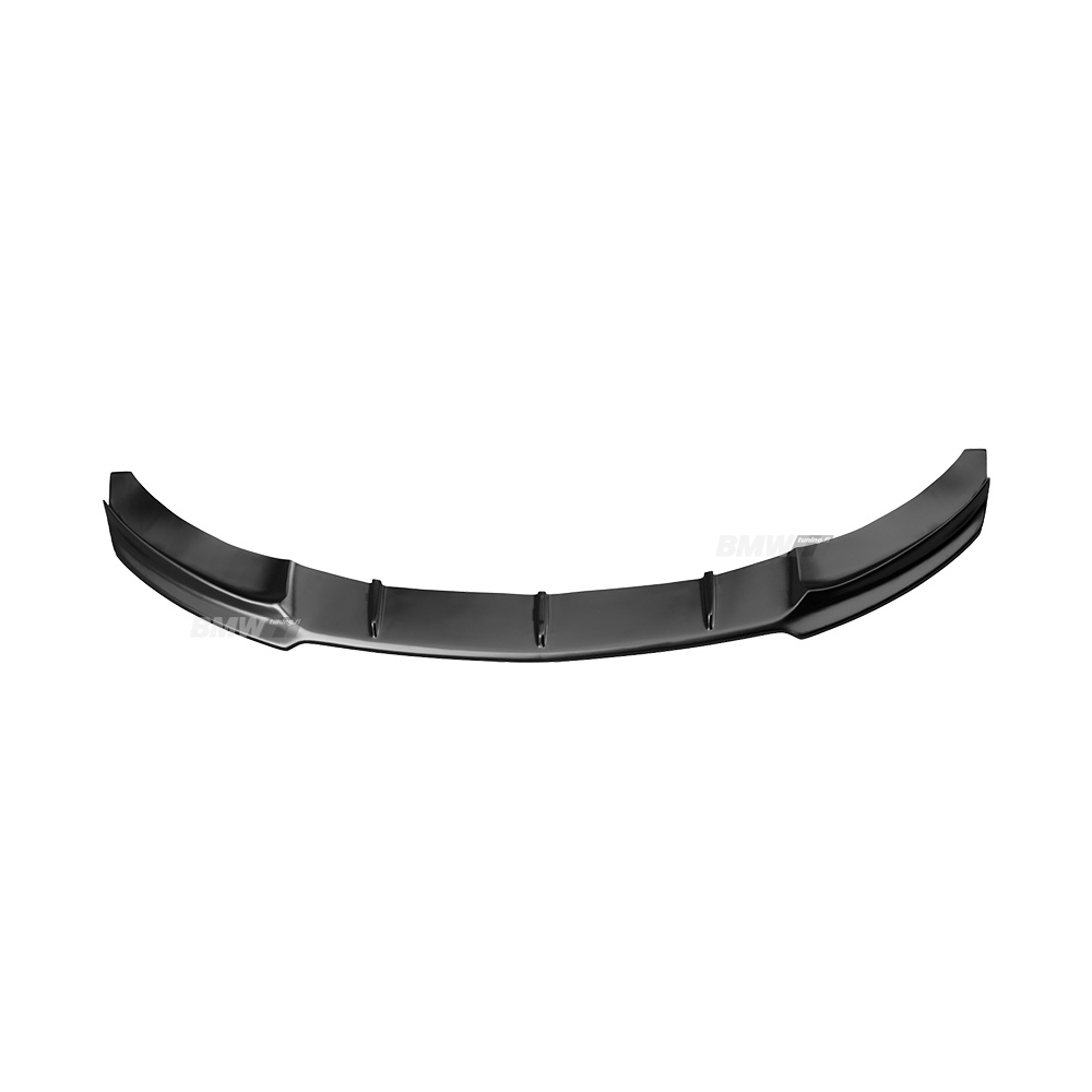 BMW F32 F33 F36 M-Sport Front Bumper Lip Gloss Black