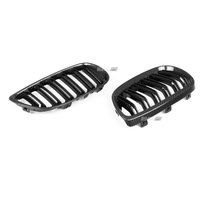 BMW E92 E93 M-look carbon fiber kidney grilles