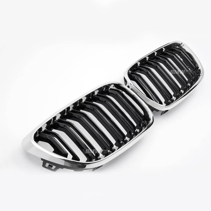 BMW F22 F23 M-look Grilles Chrome / Black