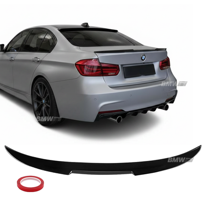 BMW F30 F80 M4-look rear spoiler glossy black