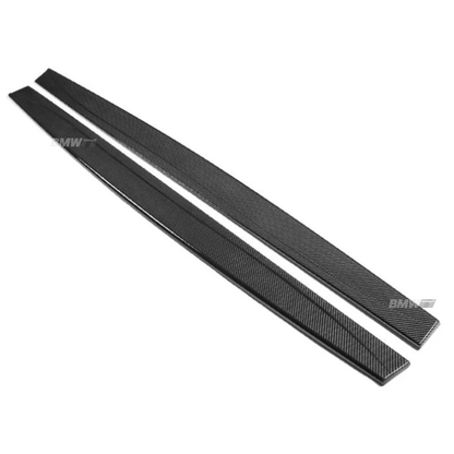 BMW F80 M3 F82 M4 M-Performance Carbon Fiber Side Skirt Extensions