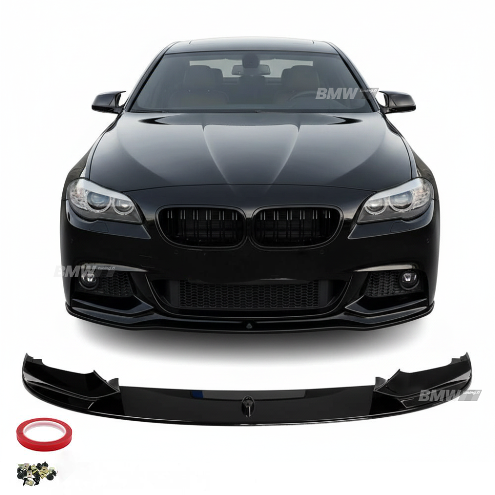 BMW F10 F11 M-Performance front spoiler glossy black front spoiler