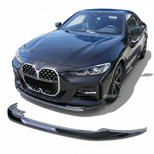 BMW G22 G23 kiiltävän musta M-sport etuspoileri