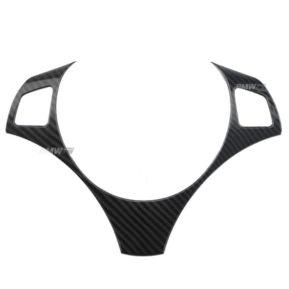 BMW E90 E91 E92 E93 carbon look steering wheel trim