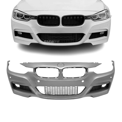 BMW F30 F31, M-sport -Look etupuskuri PDC, SRA