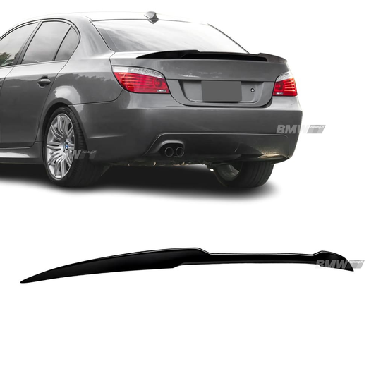 BMW E60 M4 Look kiiltävän musta takaspoileri