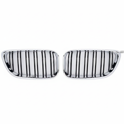 BMW F22 F23 M-look Grilles Chrome / Black
