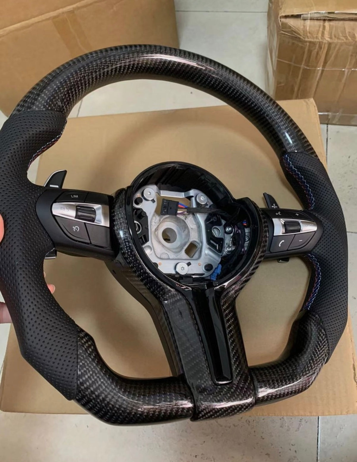 BMW 1-4 sarjalaisiin Aito hiilikuitu erikoisratti