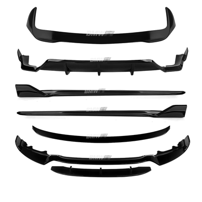 Bmw X5 F15, 2013-2018 Aero kit
 Black Warrior glossy black