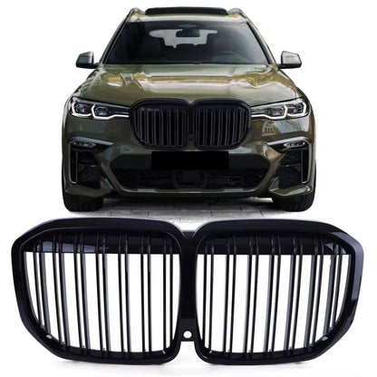 BMW G07 X7, Glossy black M-look kidneys
