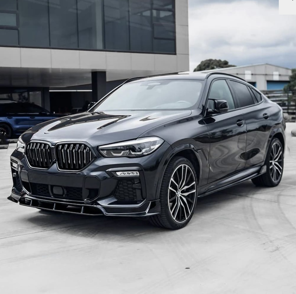 Bmw X6 G06, 2019-2023 Black Knight Aero kit glossy black