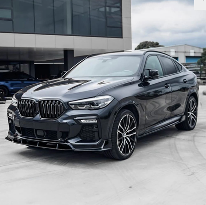 Bmw X6 G06, 2019-2023 Black Knight Aero kit glossy black