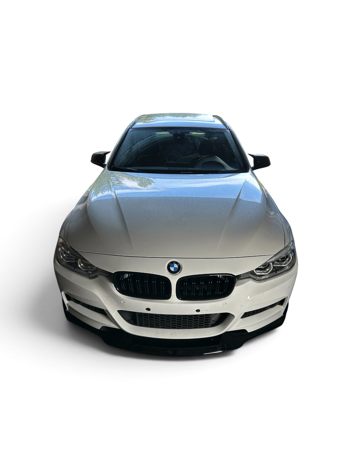 BMW F30 F31 MAD front bumper lip gloss black