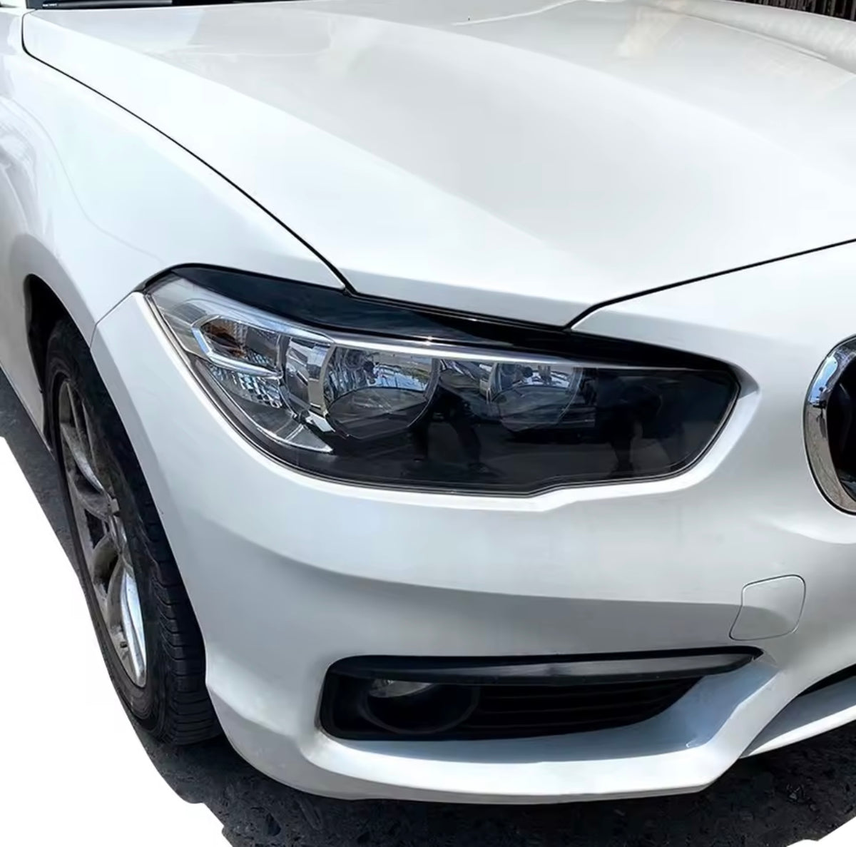 Bmw F20 F21 LCI Glossy Black Light Eyelids