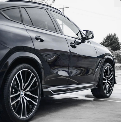 Bmw X6 G06, 2019-2023 Black Knight Aero kit glossy black