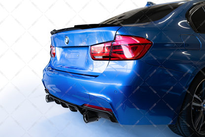 BMW F30 F80 M4-look rear spoiler glossy black