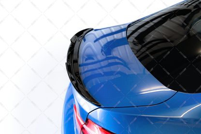 BMW F30 F80 M4-look rear spoiler glossy black