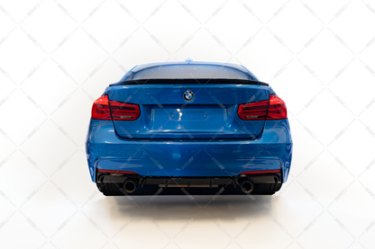 BMW F30 Sedan, M-sport/ M-performance rear bumper. PDC