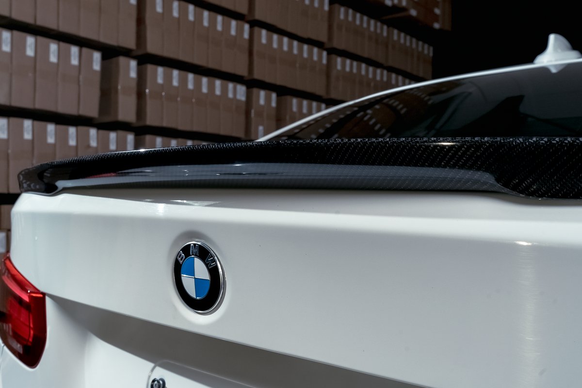 BMW F30 M-Performance rear spoiler genuine carbon fiber