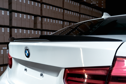 BMW F30 M4-look rear spoiler carbon look