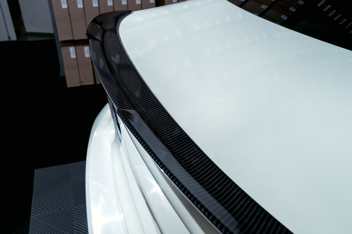 BMW F30 M4-look rear spoiler carbon look