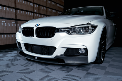BMW F30 F31 M-performance front bumper cover carbon look