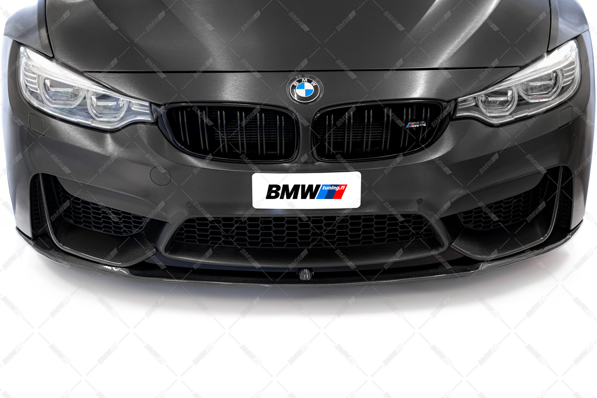 BMW F80 F82 F83 M3 M4, M-Performance look Etuspoileri aito hiilikuitu
