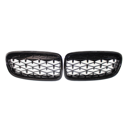 BMW F30 F31, Glossy
 black Diamond kidneys