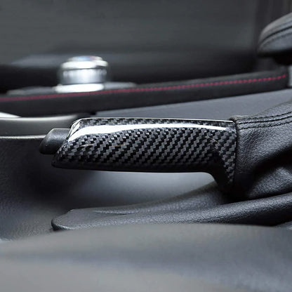 BMW handbrake lever genuine carbon fiber