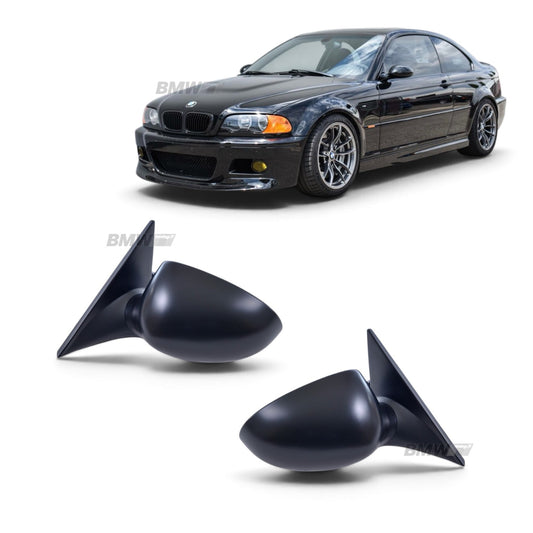 BMW E46 M3-Look Sähköiset Sivupeilit, 6 napaset