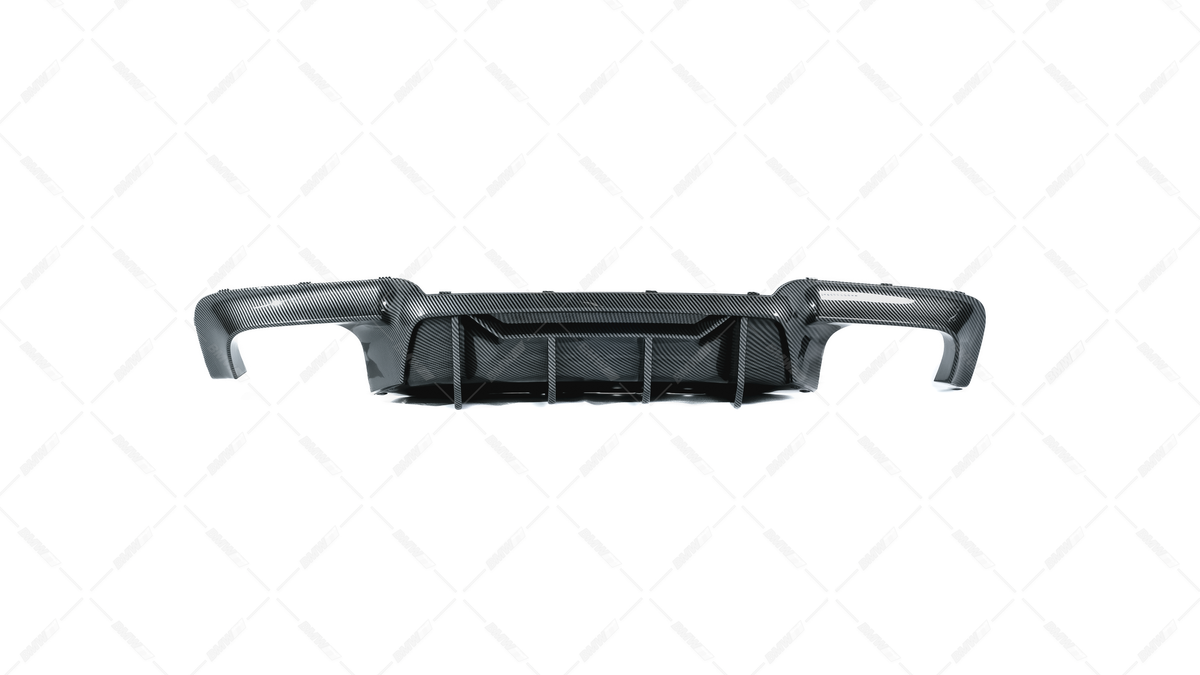 BMW F10 / F11, M-Performance Look rear diffuser carbon look