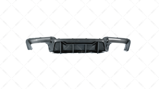 BMW F10 / F11, M-Performance Look takadiffuusori carbon look